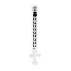 Insulininiai švirkštai be adatos, užsukami, sterilūs, 1 ml, 100 vnt.