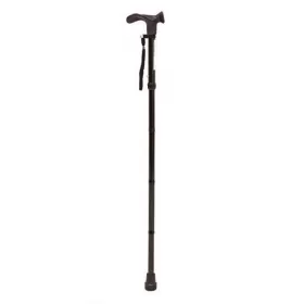 Aluminium adjustable cane with anatomic left handgrip FS948L