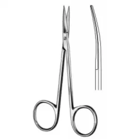 Iris scissors curved 10.5 cm