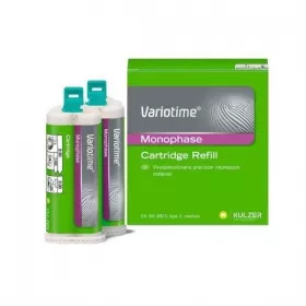 A-silikonas korekcinė masė Variotime Monophase, 2 x 50 ml