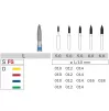 Diamond bur 860 for turbine handpiece, 1 pcs