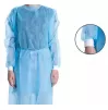 Disposable non-sterile gown with elastic cuffs (Pack of 10 pcs. The price is for 1 piece.)