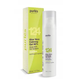 Purles 124 Aloe Vera Calming Gel 98%, 50 ml.