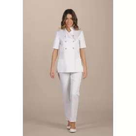 Women elegant jacket Varese white