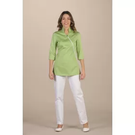 Woman tunic Nuraxi kiwi green