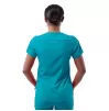 Women's Modern V-Neck Scrub Top P7002 Teal Blue