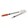 Insulin syringe, 0.5 ml, with fixed needle 30G, 100 pcs