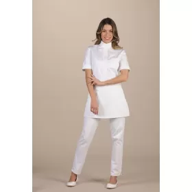 Medical tunic Ravenna white