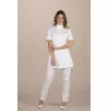 Medical tunic Ravenna white