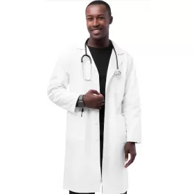 Unisex Lab Coat with Inner Pockets 803 white