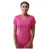 Women's Modern V-Neck Scrub Top P7002 Fruit Punch