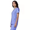 Double Pocket Snap Front Top 604 Ceil blue