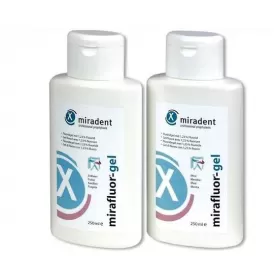 Miradent mirafluor-gel strawberry after whitening, 250 ml.