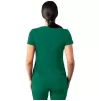 Modern V-Neck Top A6008 Hunter Green