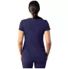 Modern V-Neck Top A6008 Navy