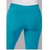 Skinny Leg Cargo Pant A6104 Teal Blue