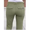 Women's Slim Fit 6 Pocket Pant P4100 Heather Olive