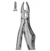 Extracting forceps for children`s with spring for upper incisors and canines