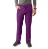 Men's Slim Leg Cargo Pant A6106 Eggplant