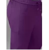 Men's Slim Leg Cargo Pant A6106 Eggplant