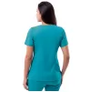 Women's Elevated V-neck Scrub Top P4212 Teal Blue