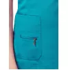 Women's Elevated V-neck Scrub Top P4212 Teal Blue