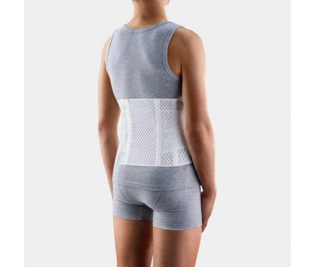 Medical elastic lumbar fixation corset with metal inserts and straps for  regulating compression, reinforced. Comfort - Tonus Elast