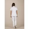 Medical elegant T-shirt Vevey white