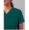 Modern V-Neck Top A6008 Dark Teal