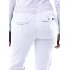 Women's Slim Fit 6 Pocket Pant P4100 White