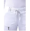 Women's Slim Fit 6 Pocket Pant P4100 White