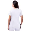 Women's Elevated V-neck Scrub Top P4212 White