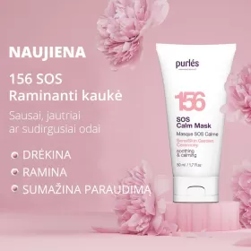 Raminanti kaukė SOS SensiSkin Garden Ceremony, 50ml, Purles 156