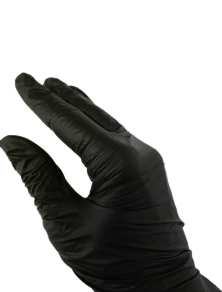 black medical gloves near me