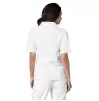 Lapel Collar Nurse Top 605 white