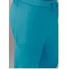 Men's Slim Leg Cargo Pant A6106 Teal Blue