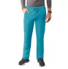 Men's Slim Leg Cargo Pant A6106 Teal Blue