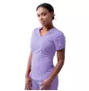 Women's Modern V-Neck Scrub Top P7002 Lavender