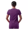 Women's Modern V-Neck Scrub Top P7002 Eggplant