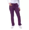 Women's Slim Fit 6 Pocket Pant P4100 Eggplant