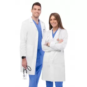 Unisex Midriff Lab Coat 808