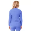 Women's Bomber Zipped Jacket A6200 Ceil Blue