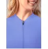 Women's Bomber Zipped Jacket A6200 Ceil Blue