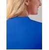 Women's Bomber Zipped Jacket A6200 Royal Blue