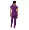 Women's Go-Basic Scrub Set A9200 Eggplant