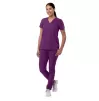 Women's Go-Basic Scrub Set A9200 Eggplant