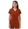 Women's Movement Booster Jogger Scrub Set P9400 Red Ochre