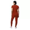 Women's Movement Booster Jogger Scrub Set P9400 Red Ochre