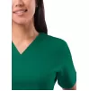 Women's Elevated V-neck Scrub Top P4212 Hunter Green