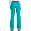 Slim Pull-On Pant CKE1124A in Teal Blue